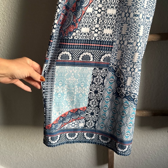 In Bloom by Jonquil Paisley Print Lace Cami & Wide Leg Pajama Set Sz: Med - Picture 12 of 14